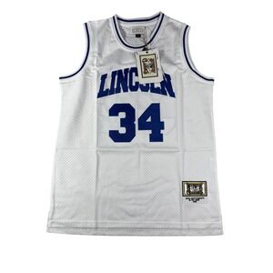 Authentic Classics Jesus Shuttlesworth Lincoln 34 He Got Game Jersey Mens Large